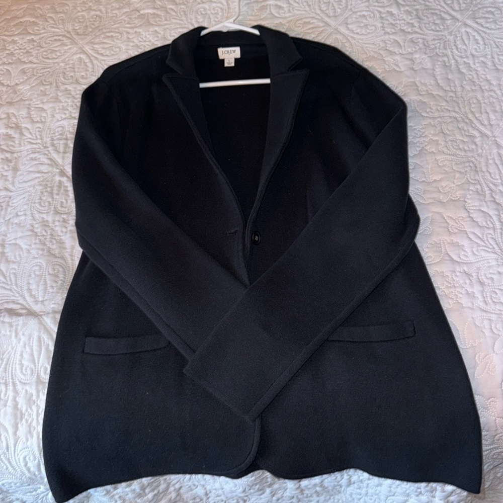 Brand new without tag J Crew Cotton Sweater Blend Blazer